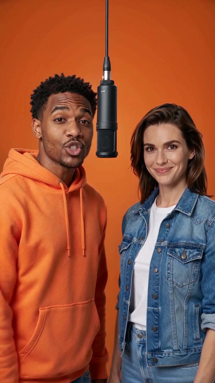 AI rap video example: Best friends roasting each other for always being late